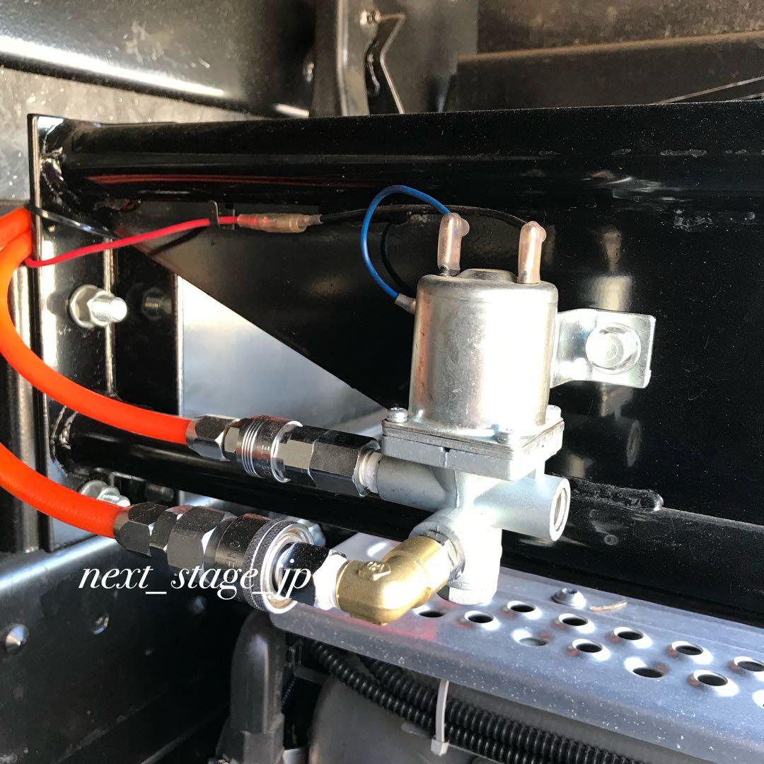 キシューンバルブ 【90°エルボ仕様】＋【エアー3分岐】キッシュンバルブ