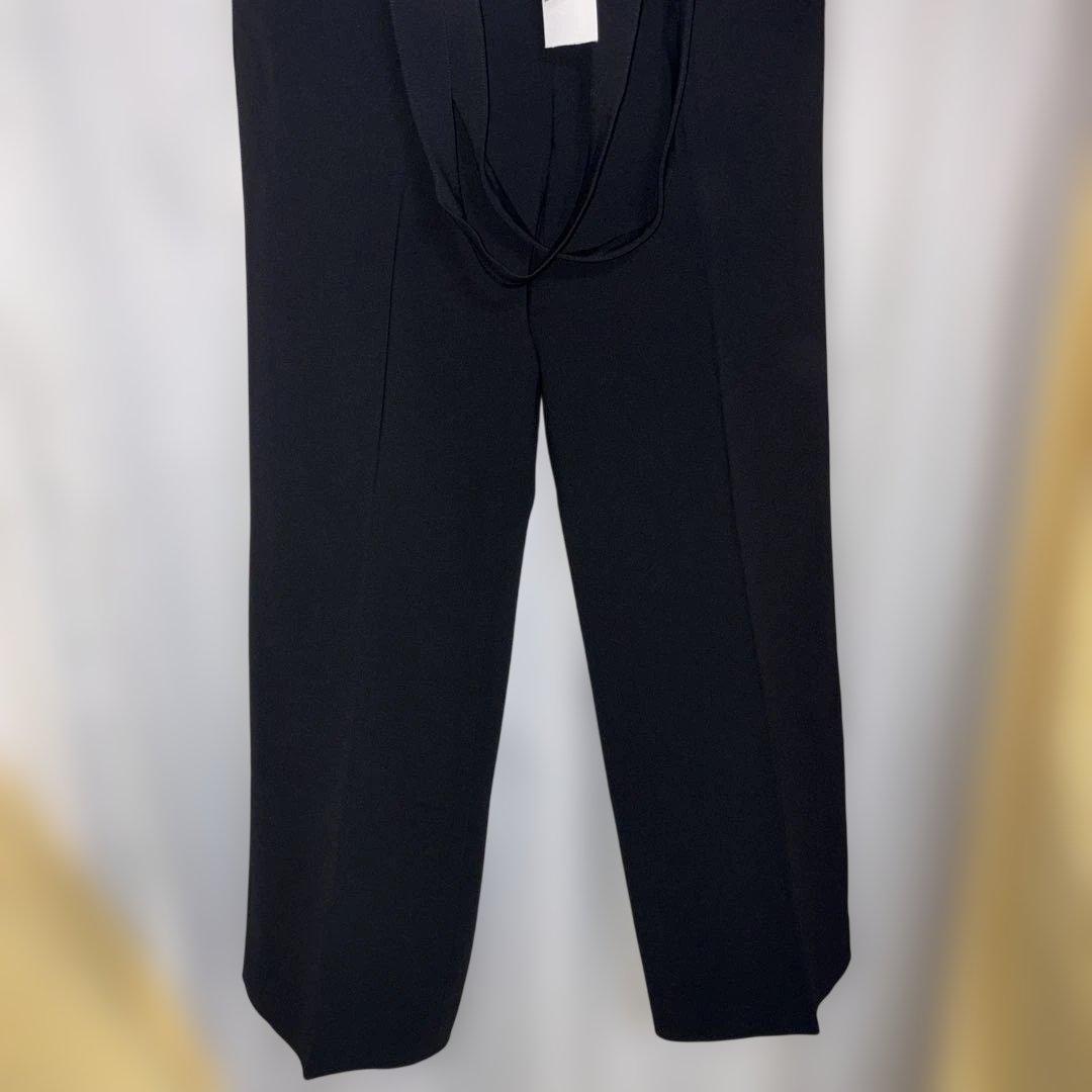 トリアセダブルクロスワイドストレートパンツ