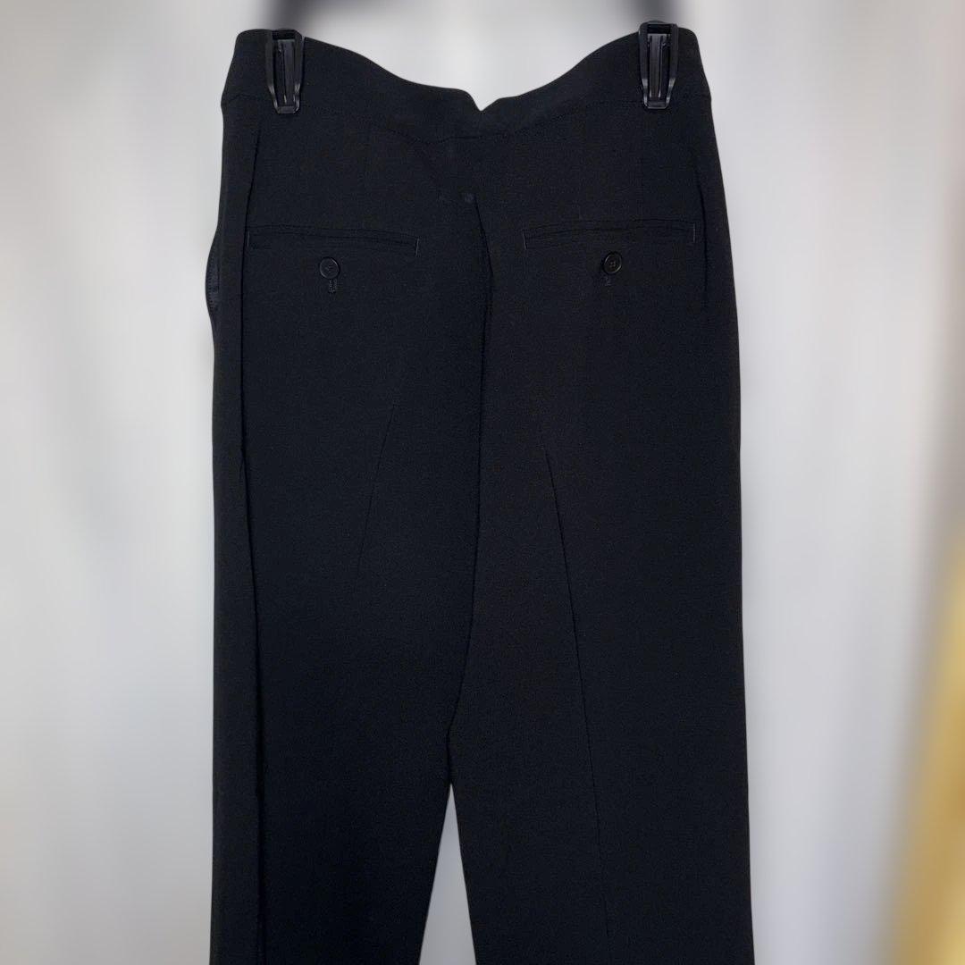 トリアセダブルクロスワイドストレートパンツ