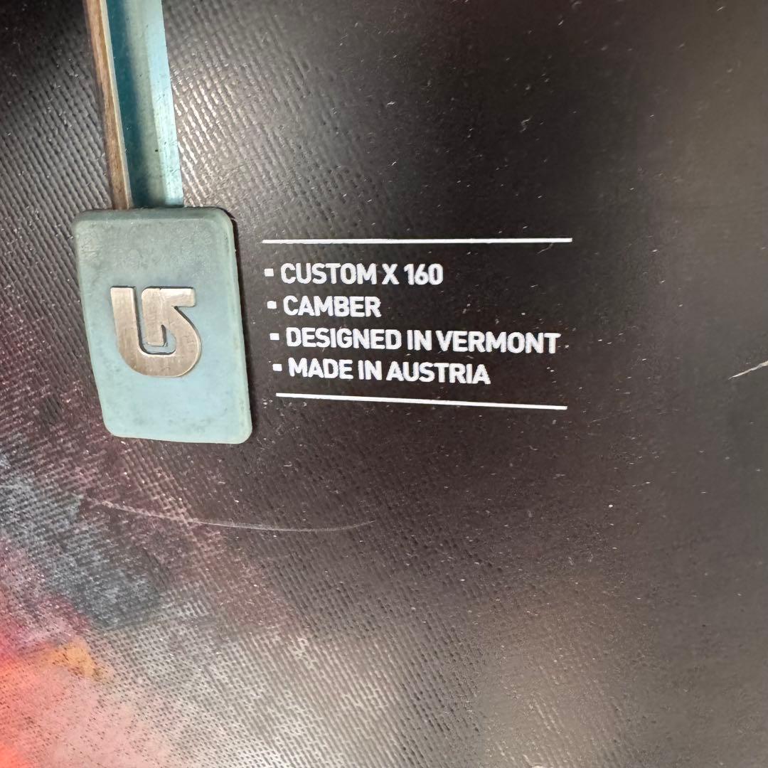 BURTON CUSTOM X 160cm スノーボードセット