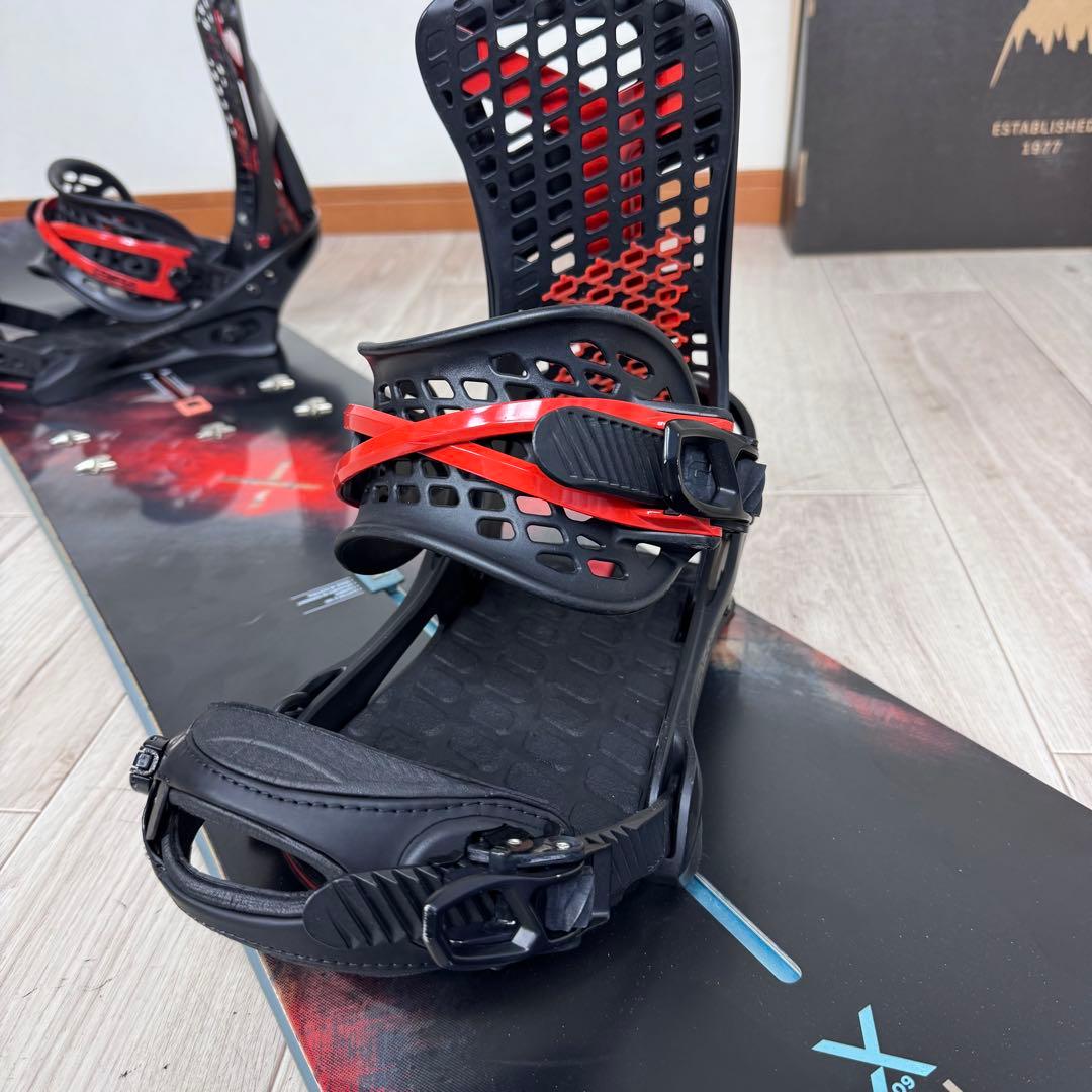 BURTON CUSTOM X 160cm スノーボードセット