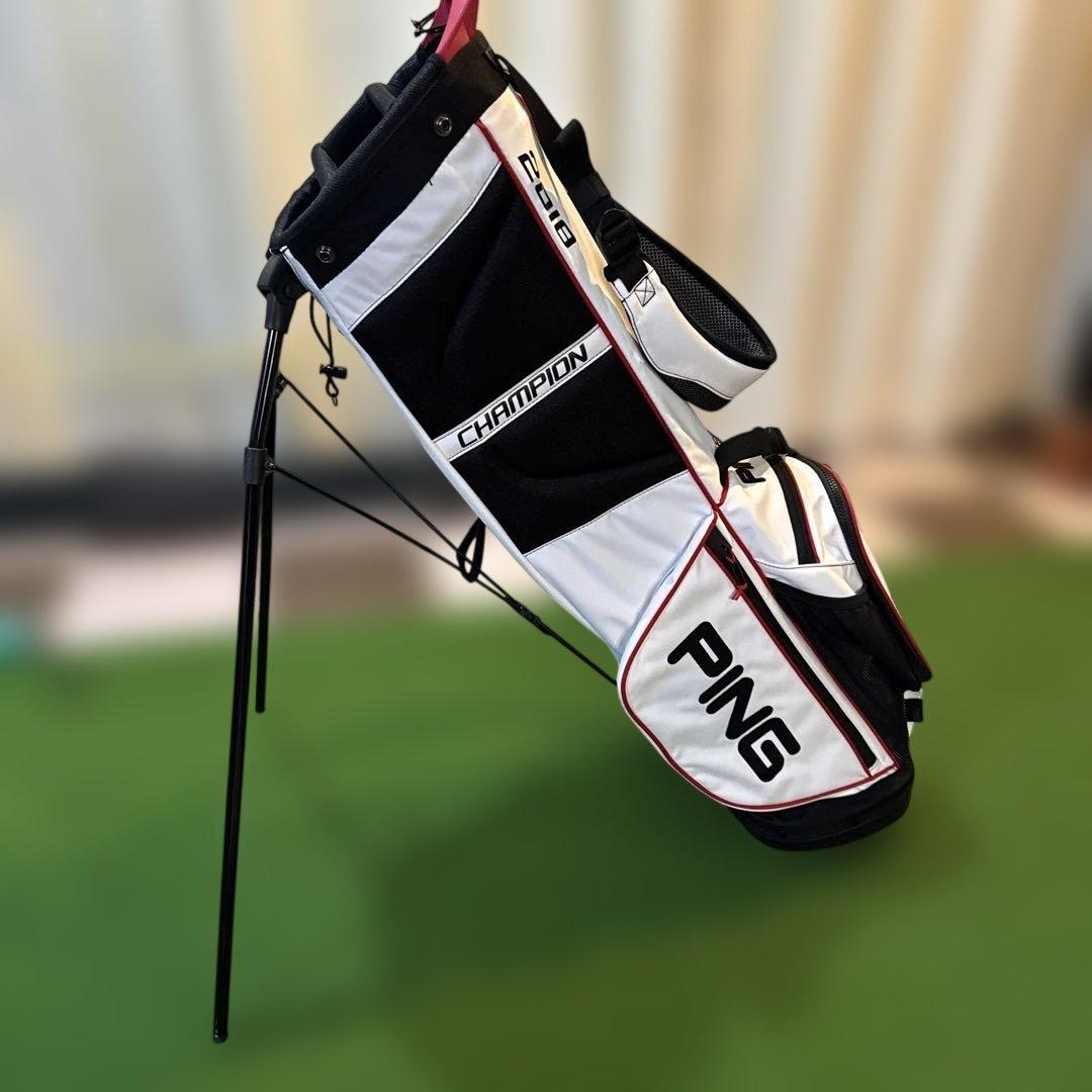 PING スタンドキャディバック中古美品