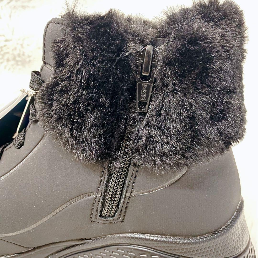 【sp様】【新品・タグ】スケッチャーズ ハイカット スニーカー サイドジップ 黒