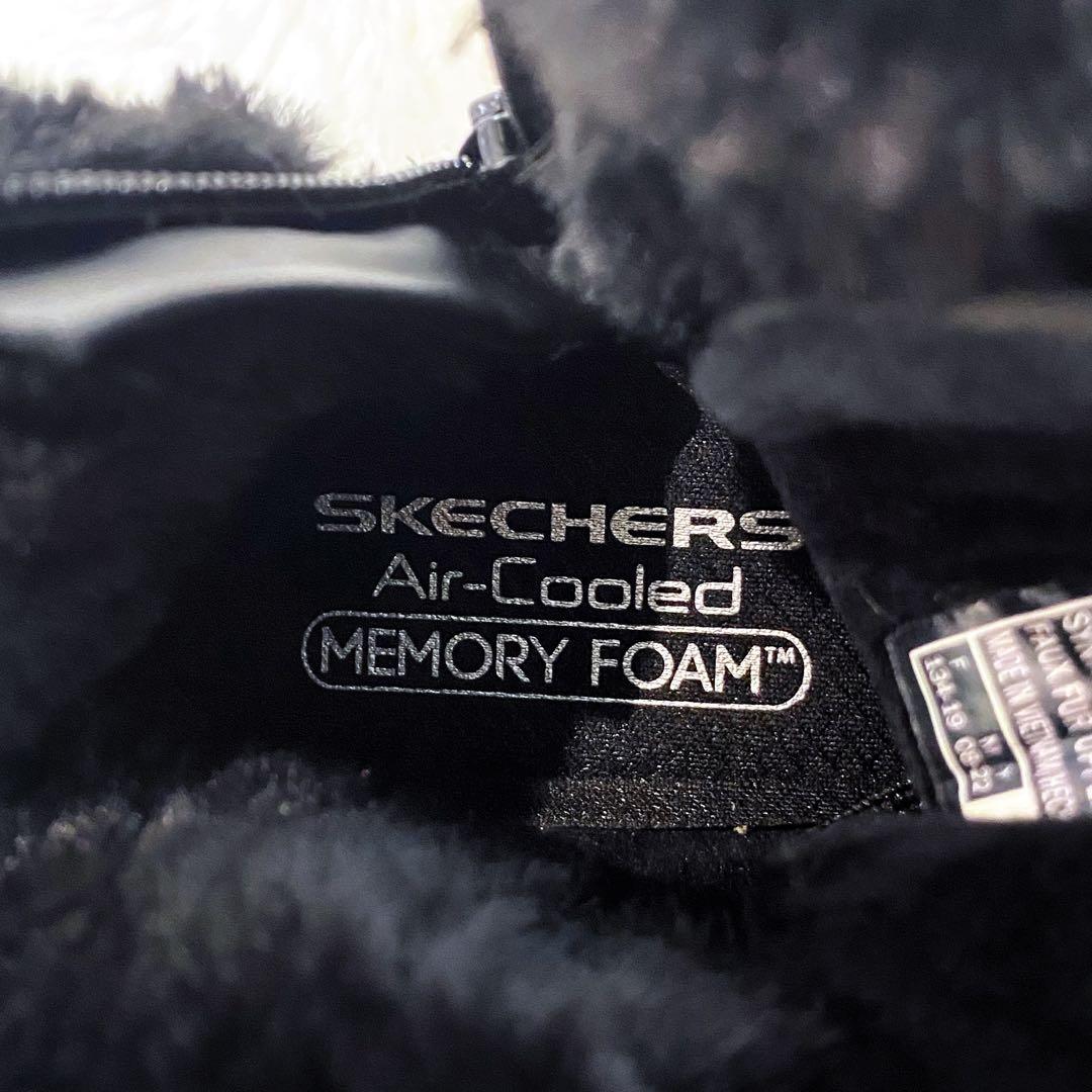 【sp様】【新品・タグ】スケッチャーズ ハイカット スニーカー サイドジップ 黒