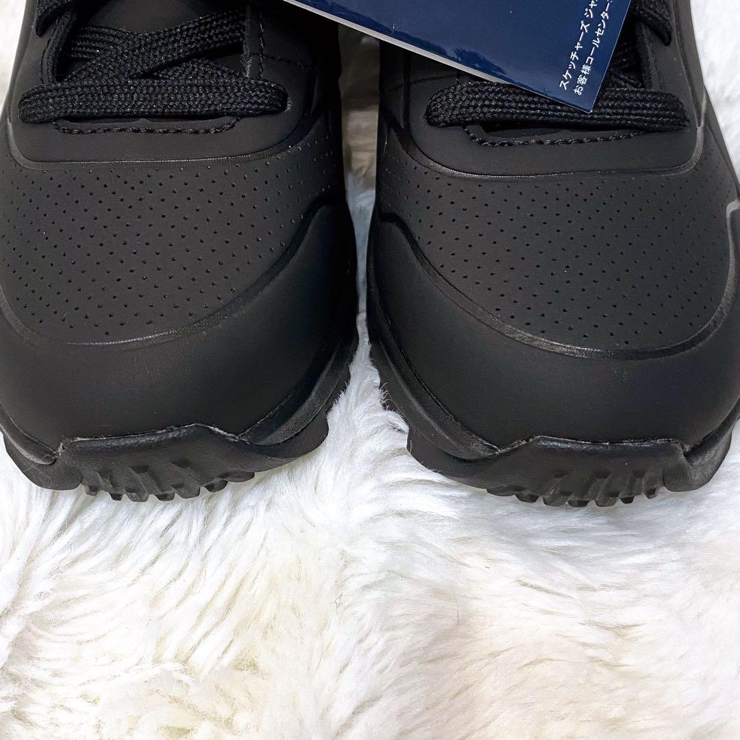 【sp様】【新品・タグ】スケッチャーズ ハイカット スニーカー サイドジップ 黒