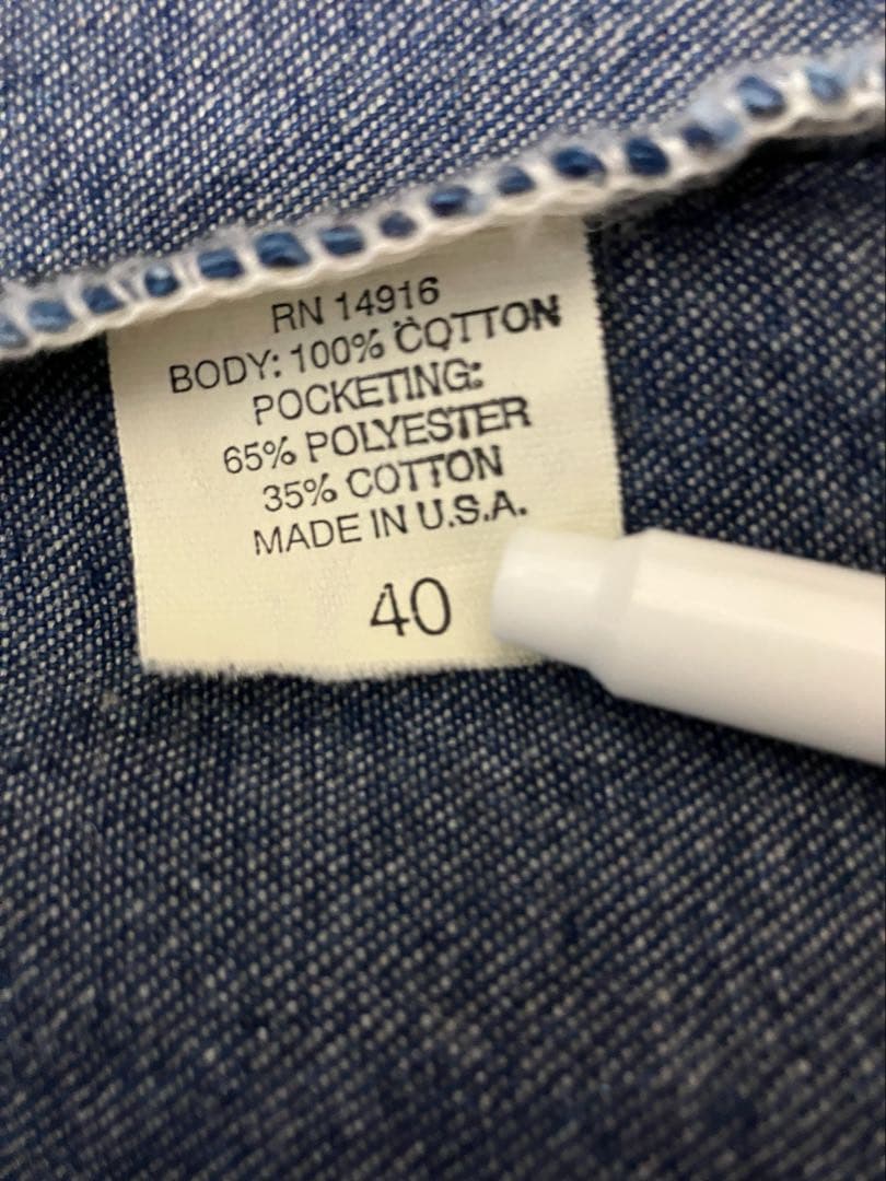 90s POINTER デニムカバーオール 40インチ MADE IN USA