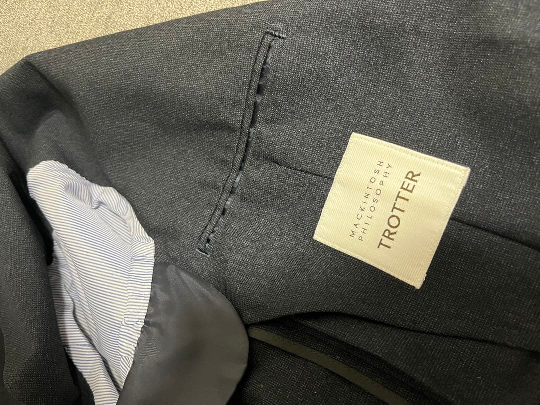 美品 マッキントッシュフィロソフィー セットアップスーツ トロッター