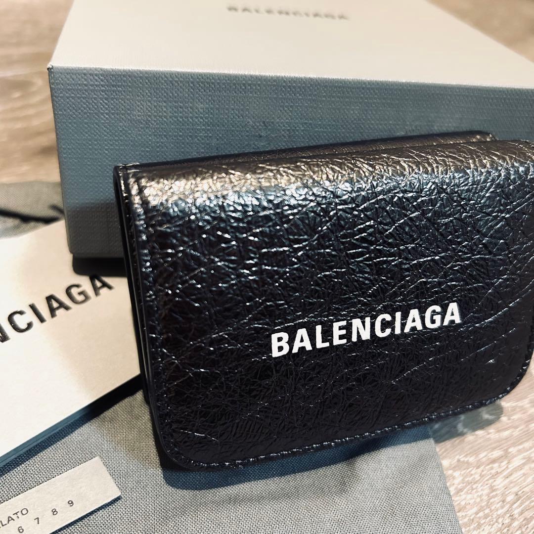 美品 Balenciaga財布 ブラック