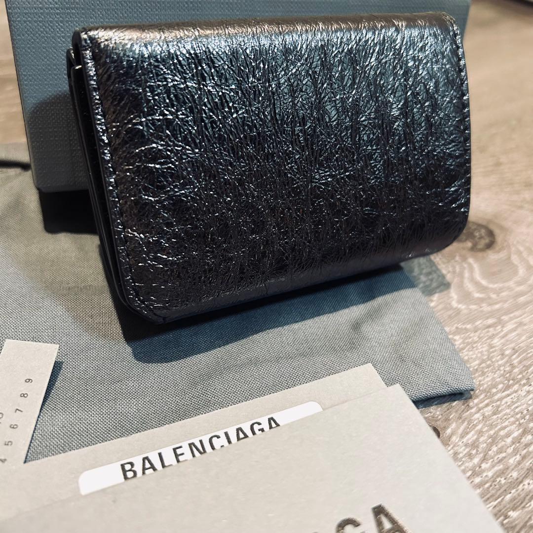 美品 Balenciaga財布 ブラック