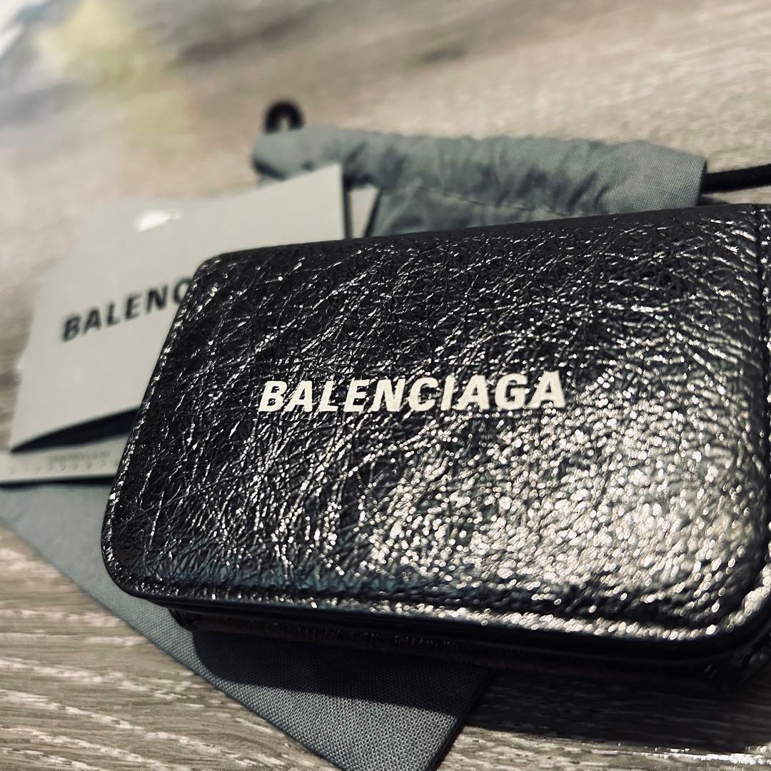 美品 Balenciaga財布 ブラック