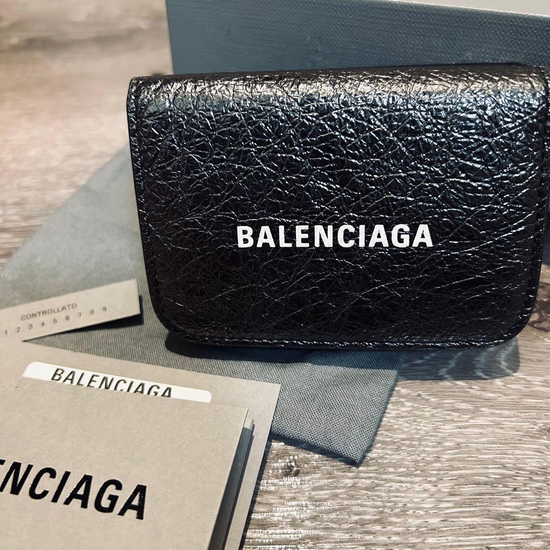 美品 Balenciaga財布 ブラック