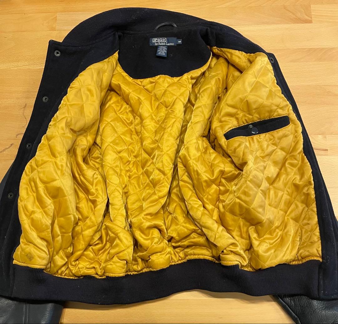【希少】ラルフローレン無地スタジャン　Mサイズ