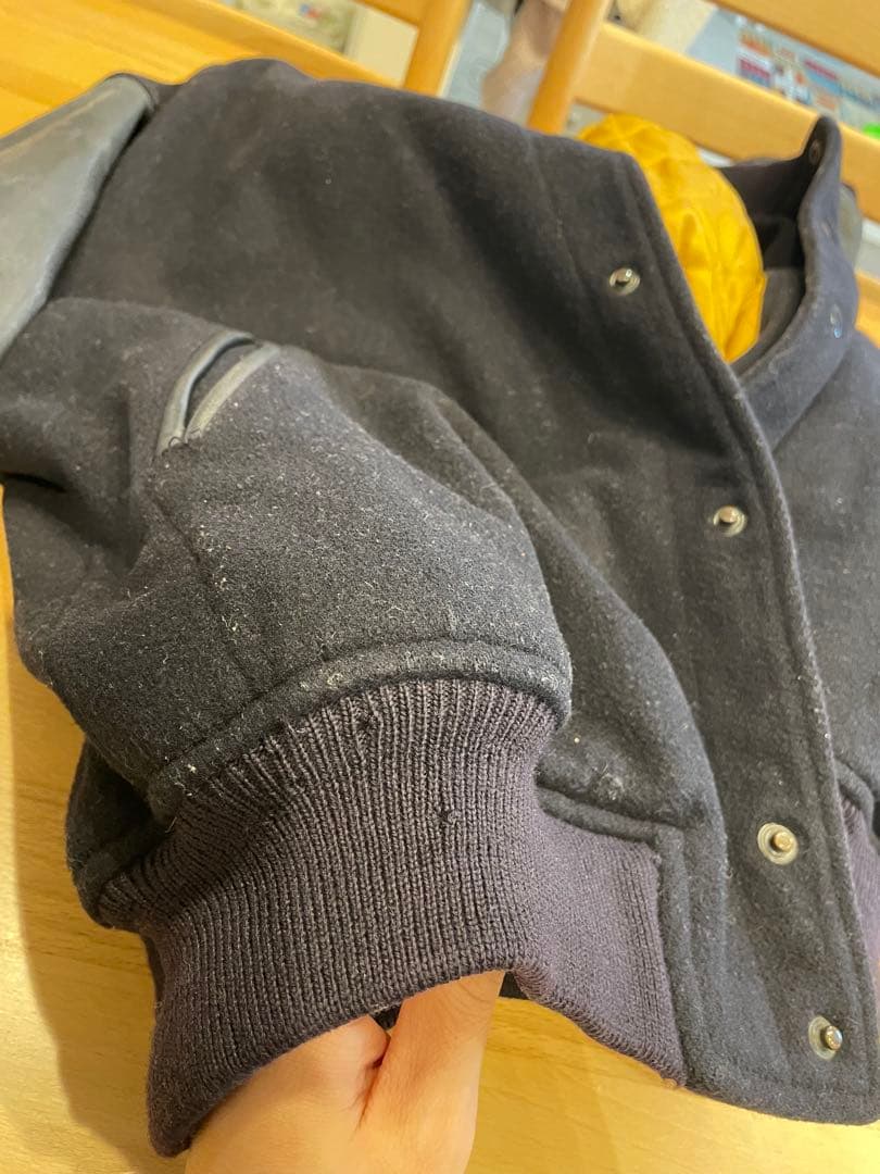 【希少】ラルフローレン無地スタジャン　Mサイズ