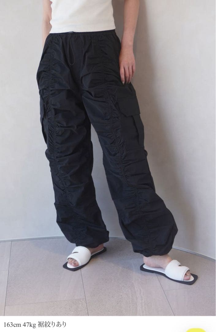 Knuth Marf(クヌースマーフ) water proof ギャザードパンツ