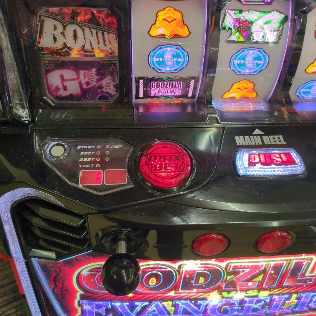 パチスロ実機　スマスロ　ゴジラVSエヴァンゲリオン　送料無料