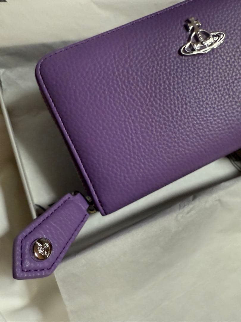 Vivienne Westwood 長財布 パープル