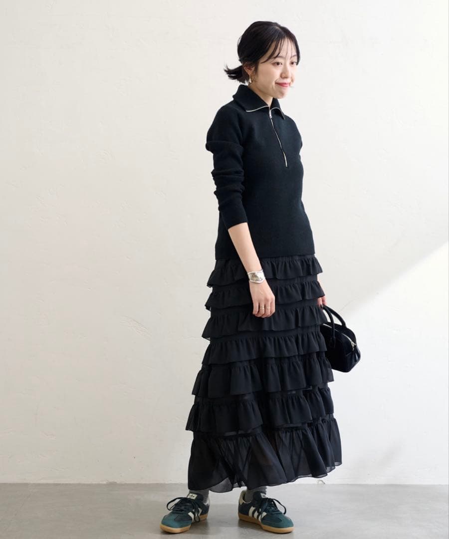 adidas スニーカー ブラウン　サンバ