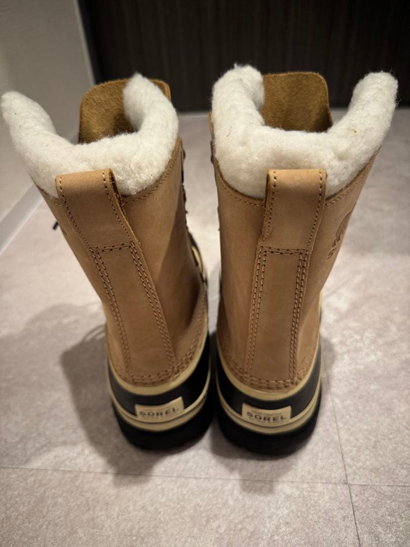 SOREL カリブー ウォータープルーフ メンズ ウィンターブーツ 25cm