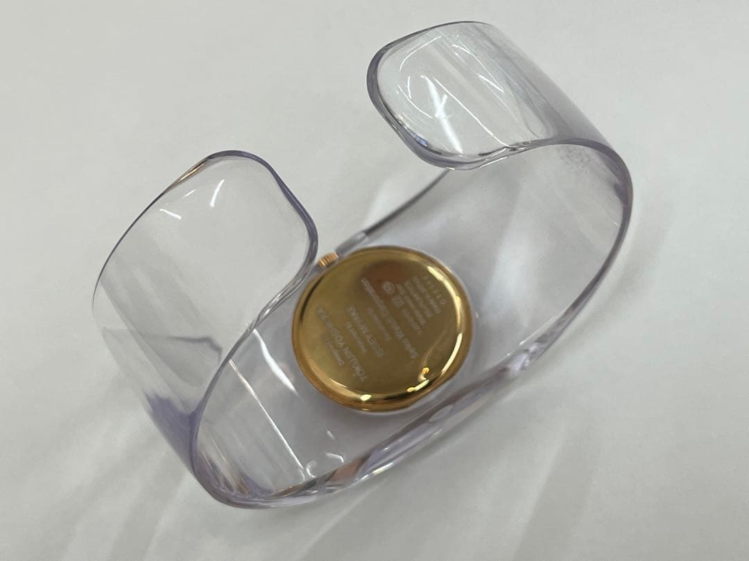 ◎動作OK/電池新品交換済◎ISSEY MIYAKE O バングルウォッチ