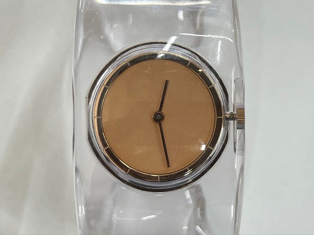 ◎動作OK/電池新品交換済◎ISSEY MIYAKE O バングルウォッチ