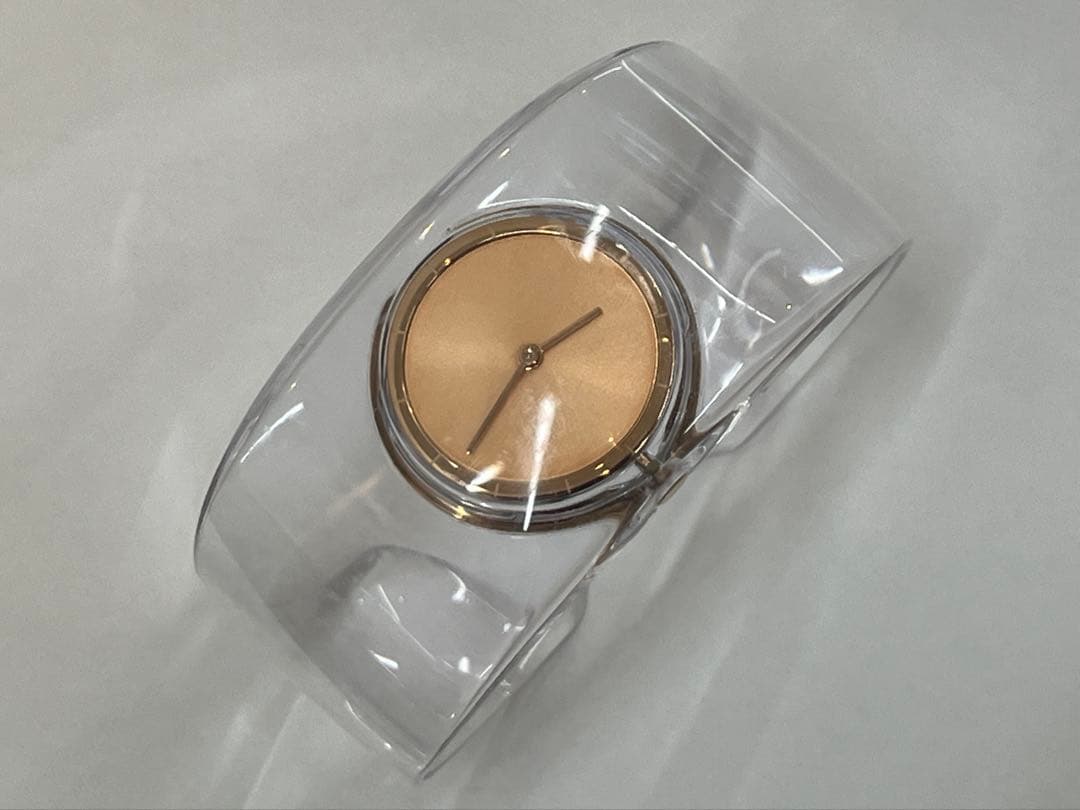 ◎動作OK/電池新品交換済◎ISSEY MIYAKE O バングルウォッチ