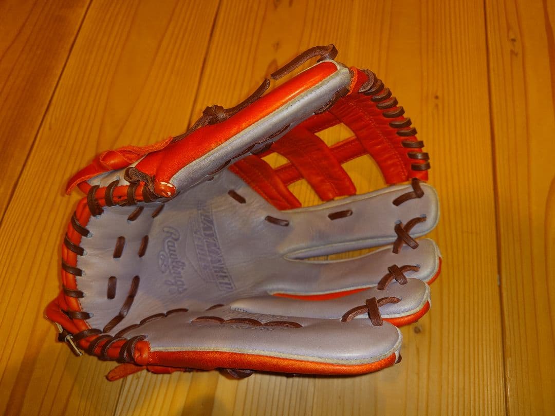 Rawlings PLAYMAKER SERIES 軟式グローブ グレー/レッド