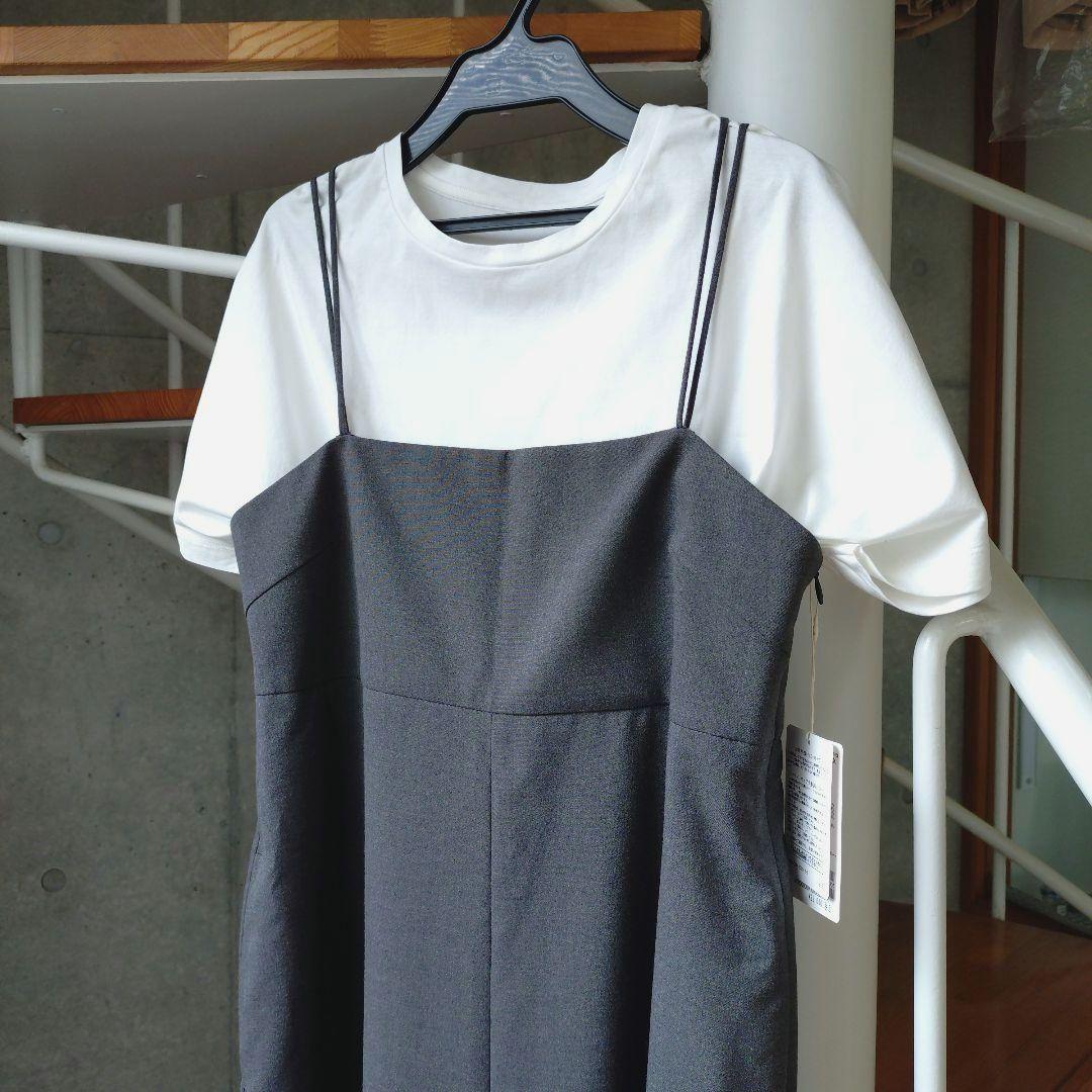 【Spick ＆ Span】ダブルストリング　 キャミサロペット