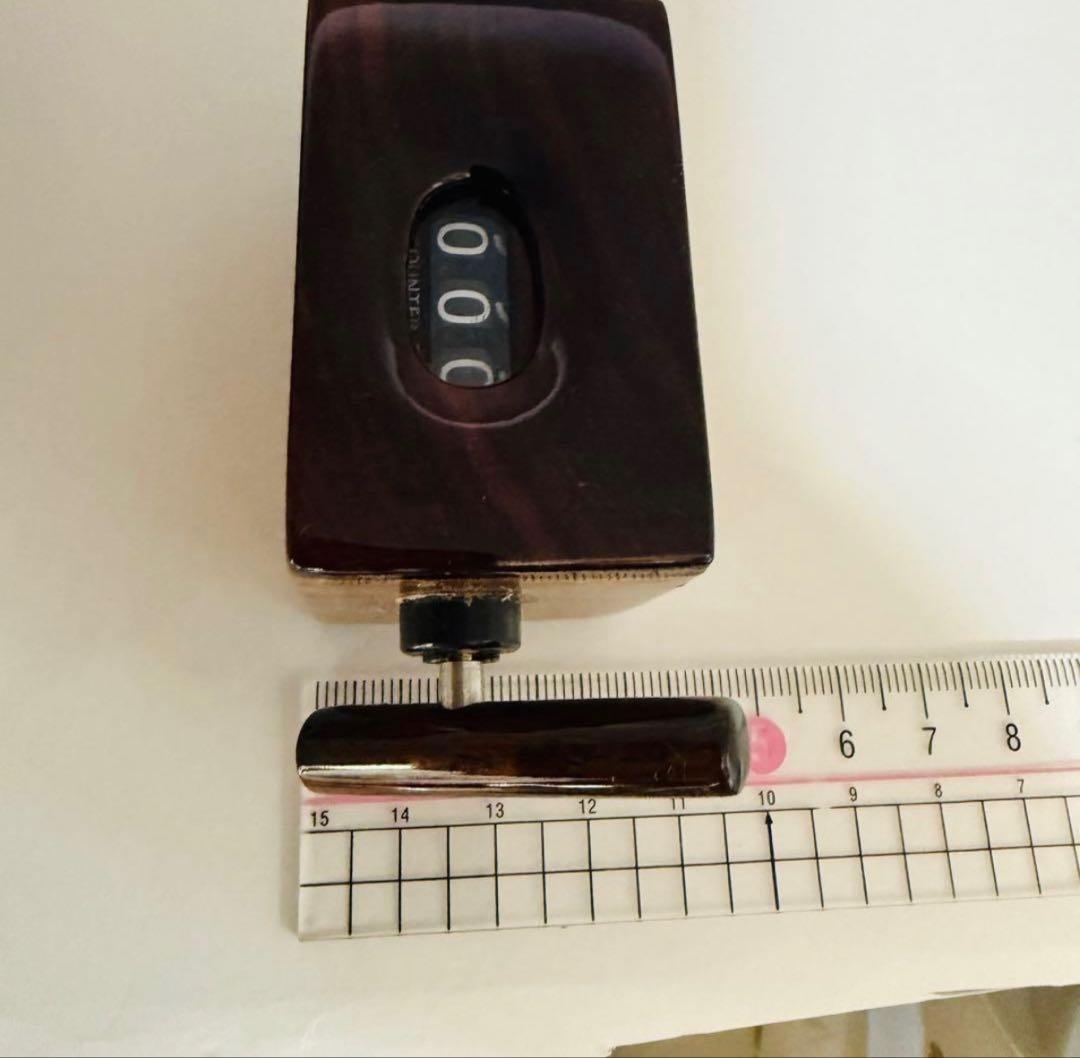 お値下げ♪ 『東雲』ヘラ釣り用　三桁カウンター　未使用ですが塗装のヒビあり