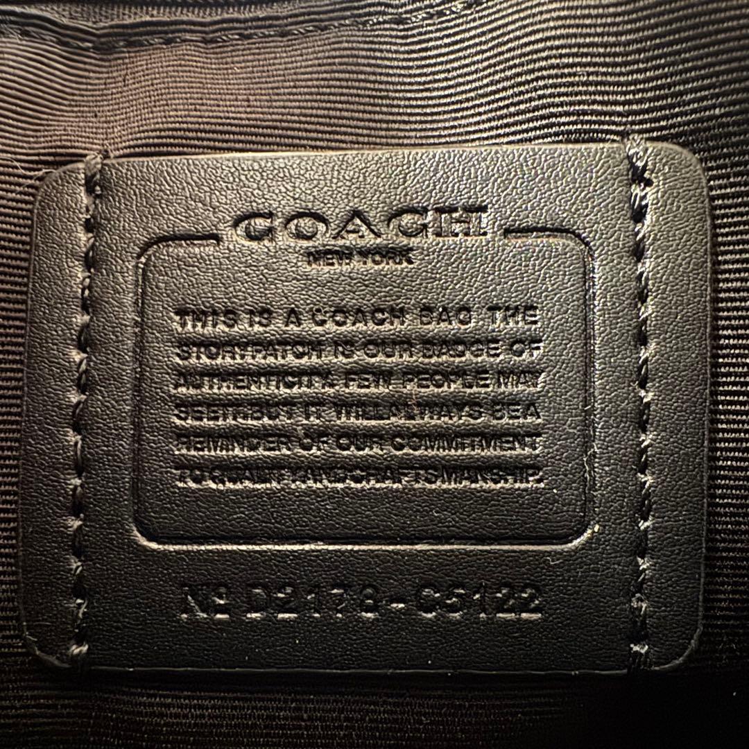 COACH コーチ　シグネチャーデンプシー トート 22 レザー　ショルダー