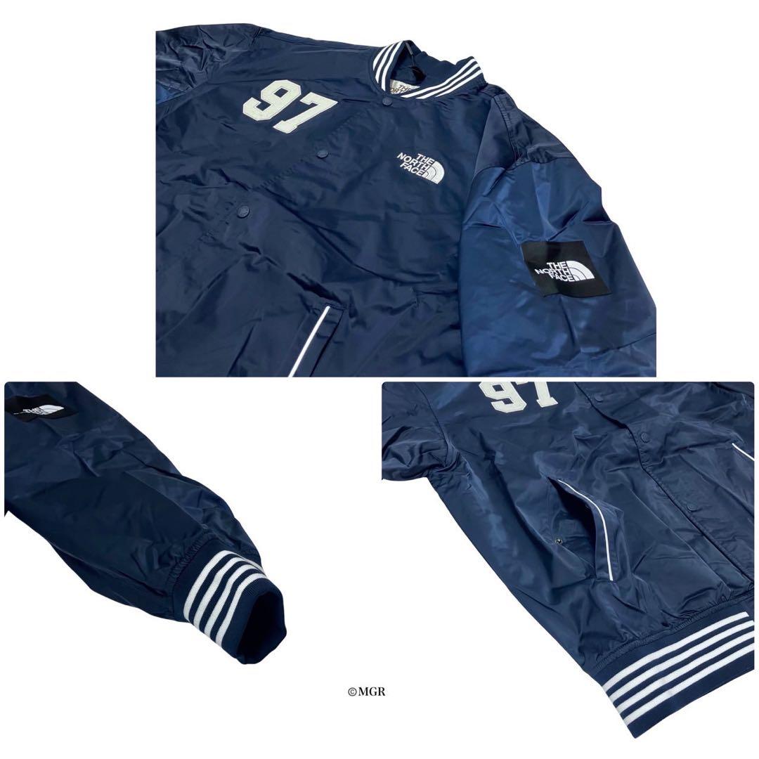 ノースフェイス スポーティボンバージャケット ネイビー色 XL 海外限定