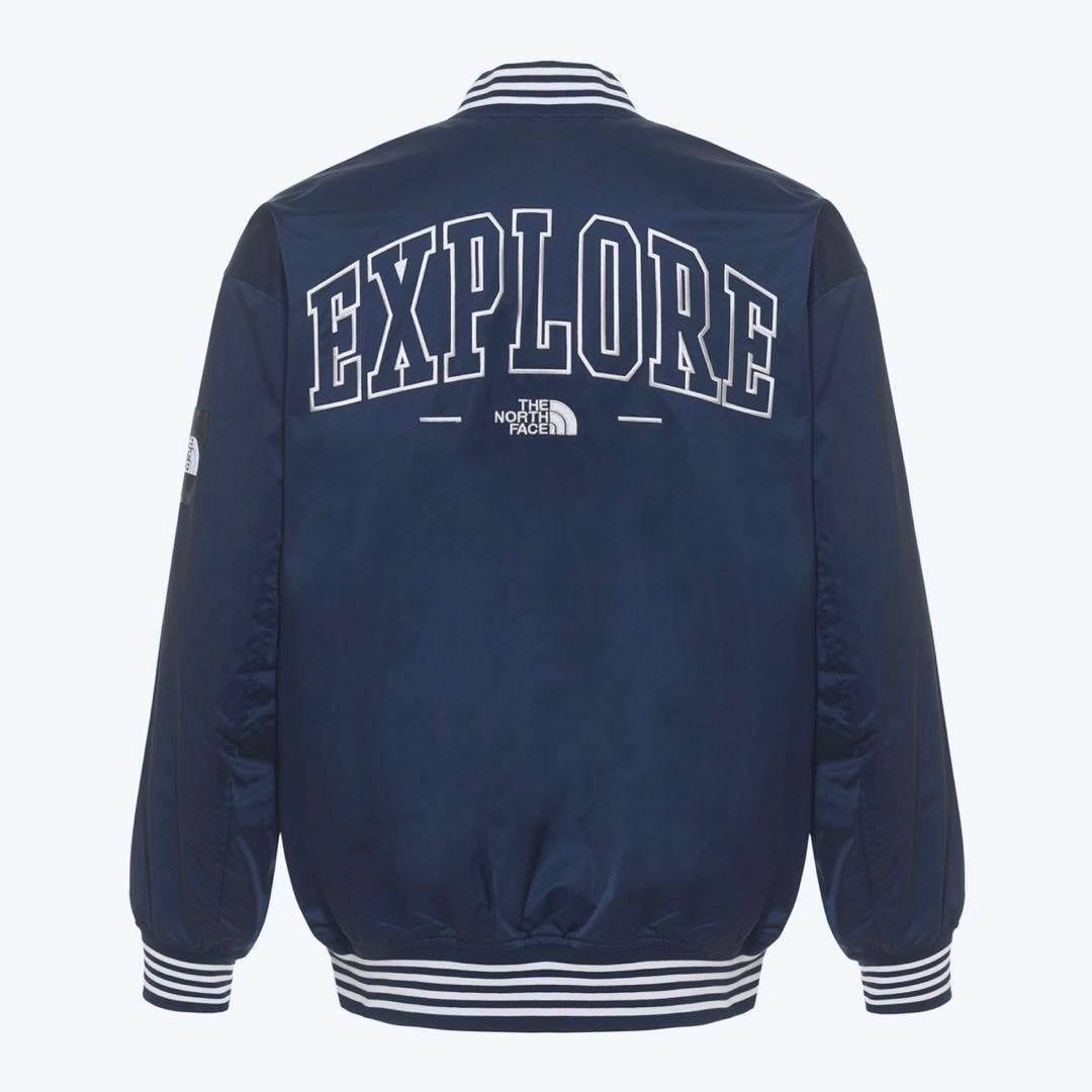 ノースフェイス スポーティボンバージャケット ネイビー色 XL 海外限定