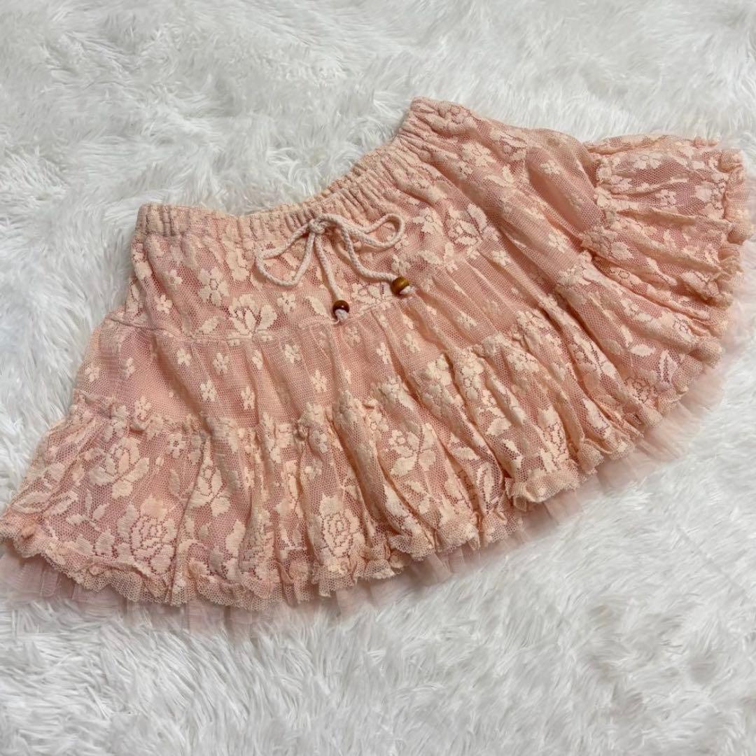 LIZLISA 当時物　激レア　スカート　はしごレース　チュチュ