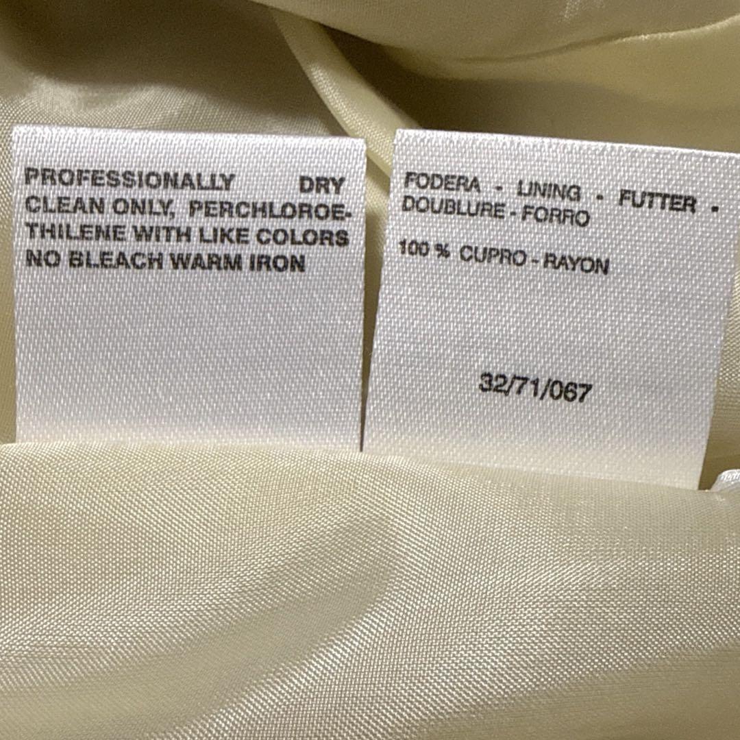 【未使用】 MaxMara テーラード ジャケット アイボリー ブレザー