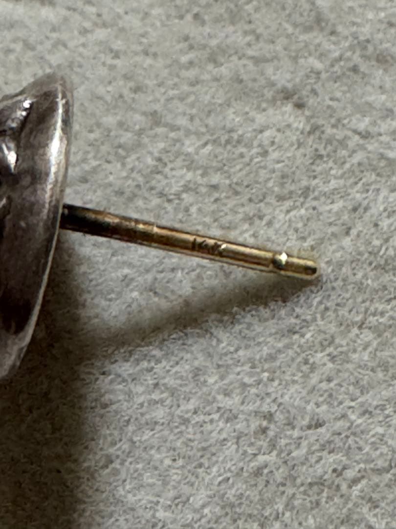 Chrom hearts クロムハーツ クロスボールスタッドピアス