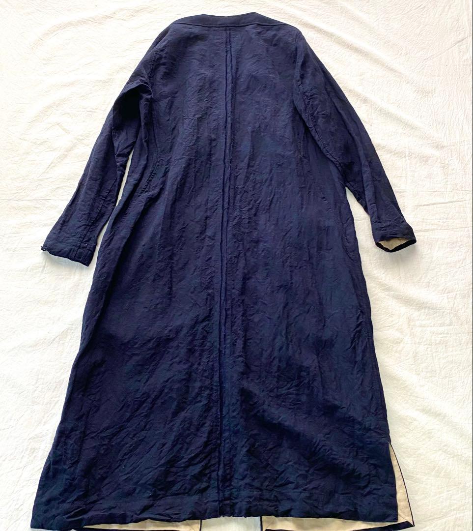 シンヤセキ　SHINYA SEKI コート　カーディガン　リネン　ウール