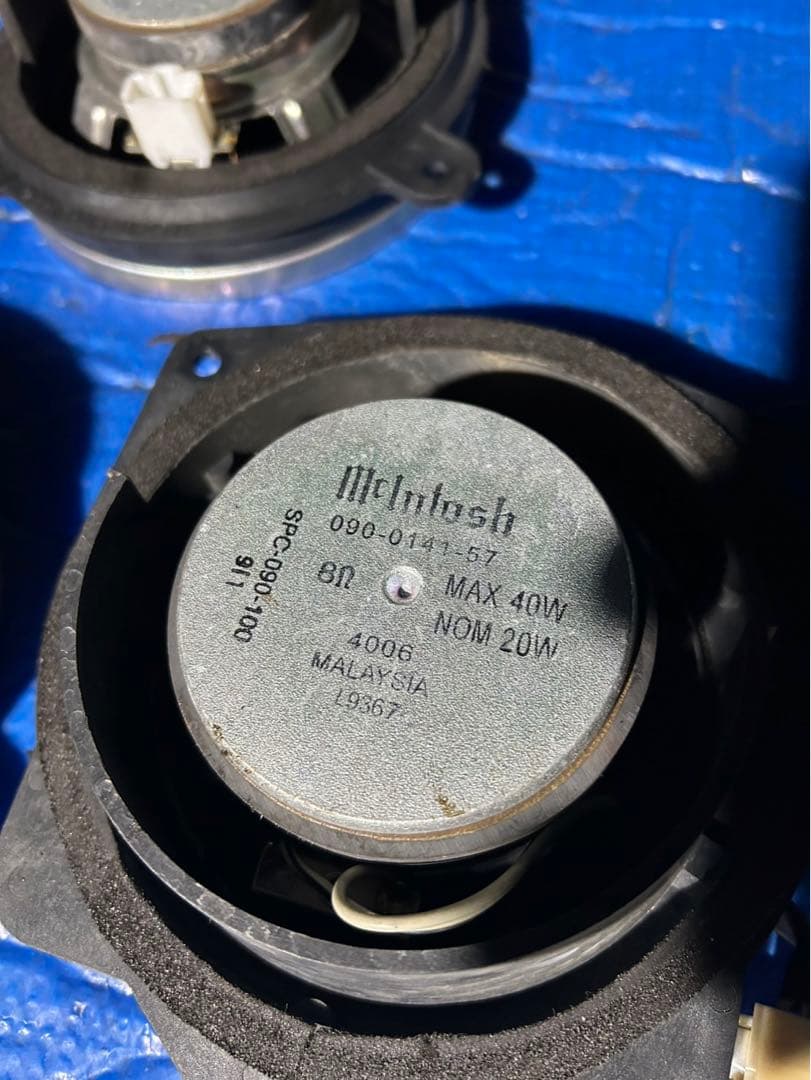 スバル　レガシィ　BM9 マッキントッシュスピーカーセット