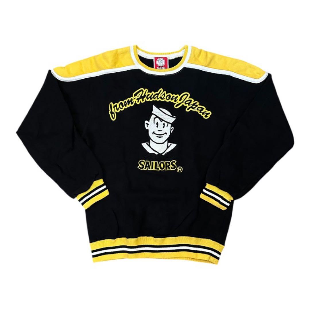 SAILORS セーラーズ レーシングトレーナー ブラック/イエロー サイズ1