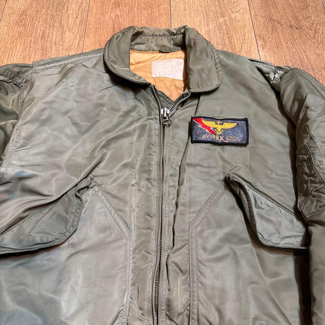 ま*ー様 AVIREX CWU-45P フライトジャケット　SIZE M