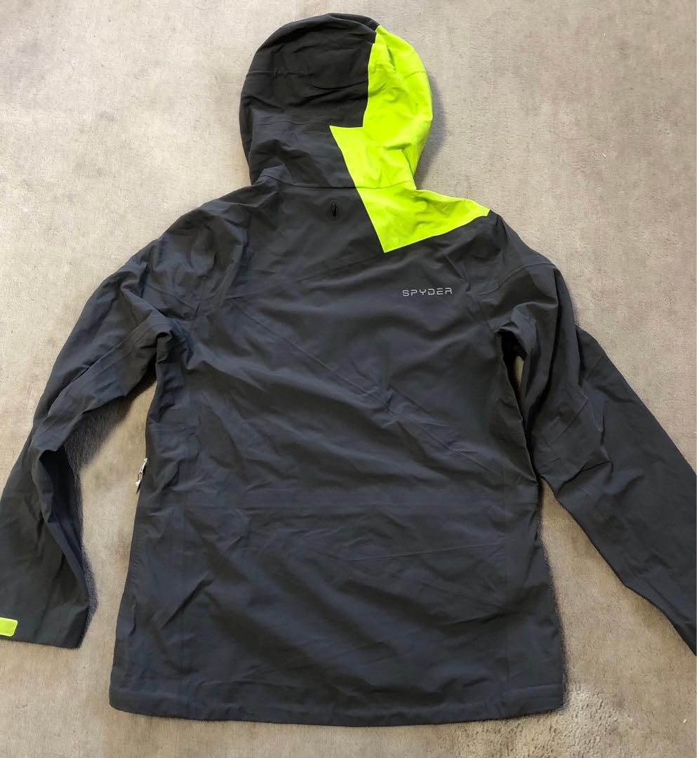 Spyder スキーウェア グレー/ライム