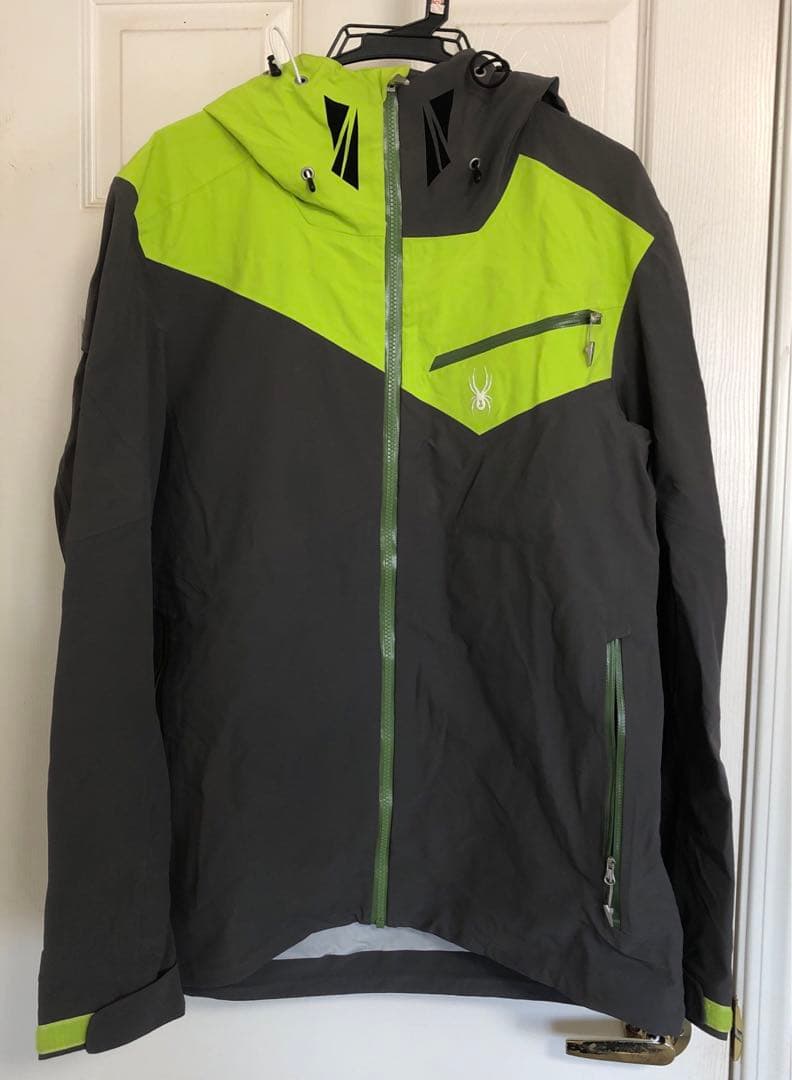 Spyder スキーウェア グレー/ライム