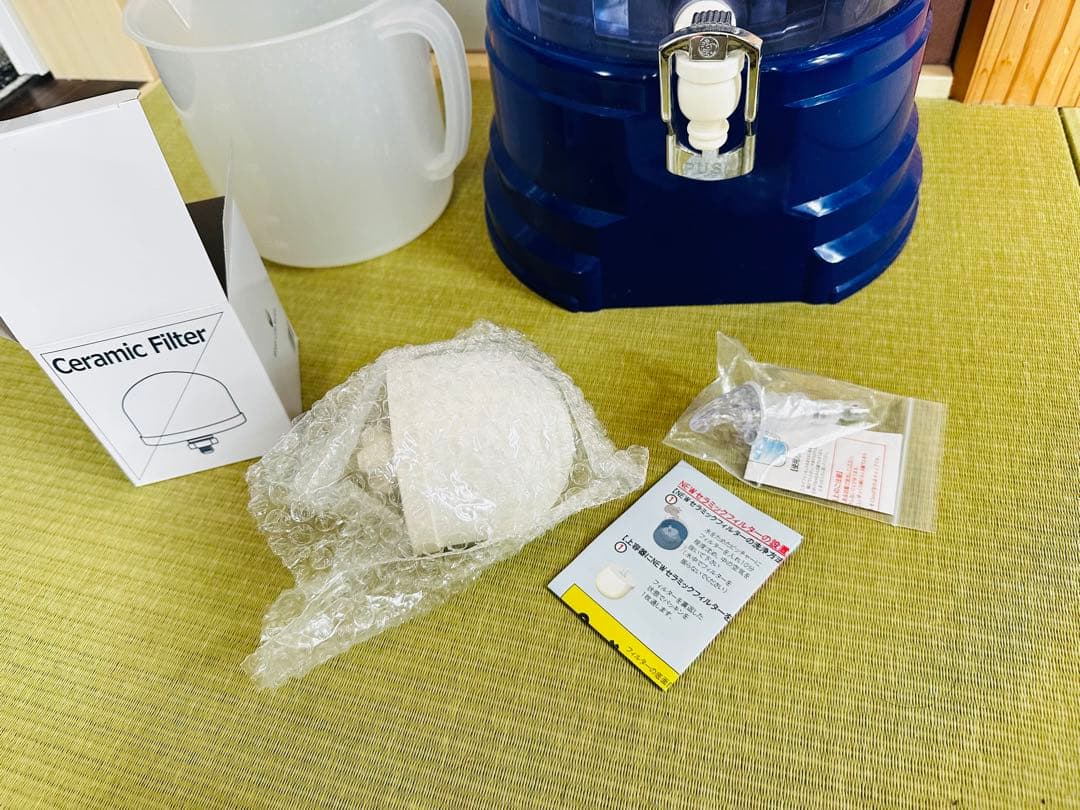 ポタポタ倶楽部　ウォーターサーバー、セラミックフィルターパッキン付