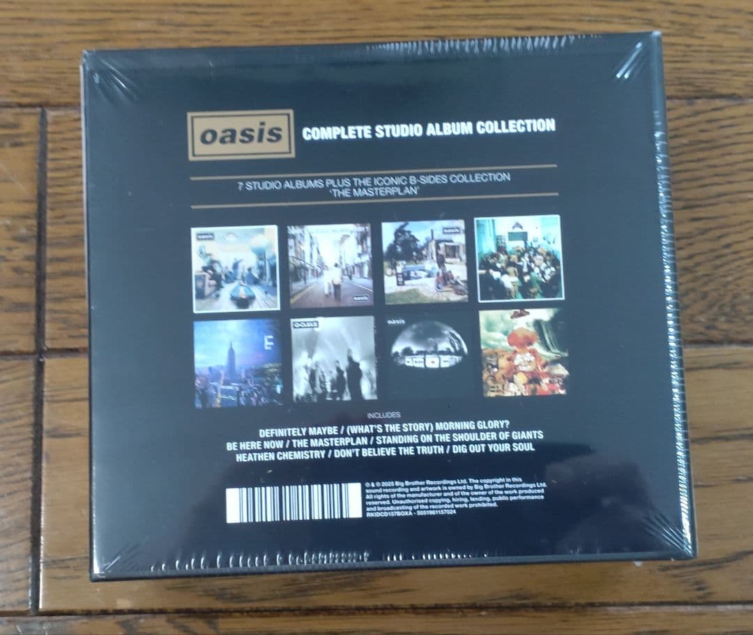 新品未開封 Oasis complete boxset 8 albums
