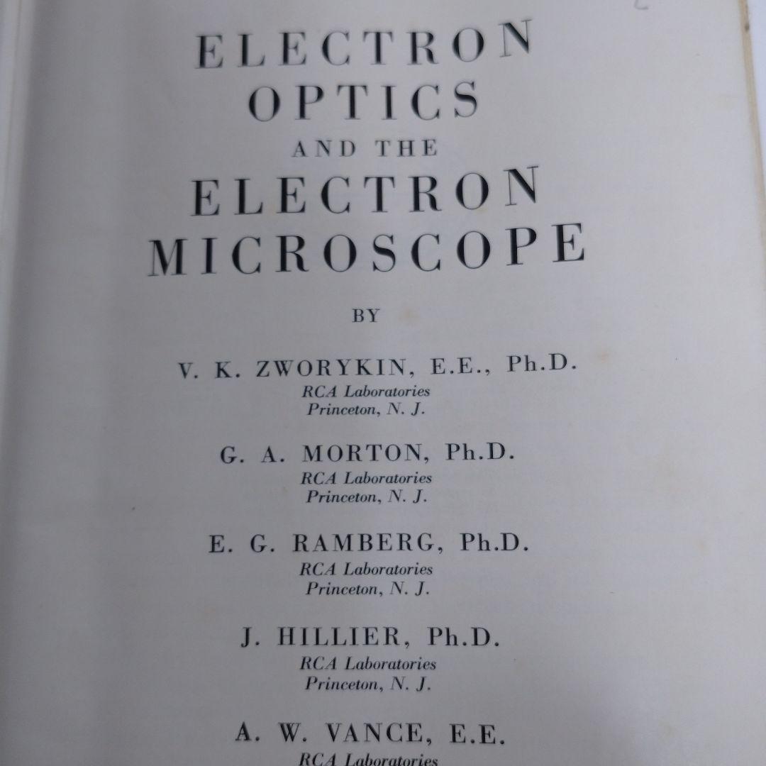 語学・辞書・学習参考書 ELECTRON OPTICS  ELECTRON MICROSCOPE ZWN