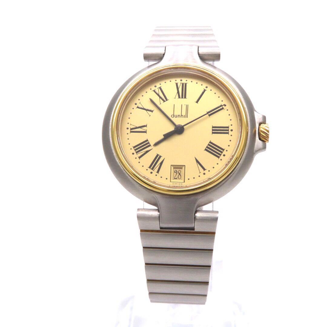 ☆極美品 ミレニアム ダンヒル Dunhill 時計 ゴールド ボーイズ