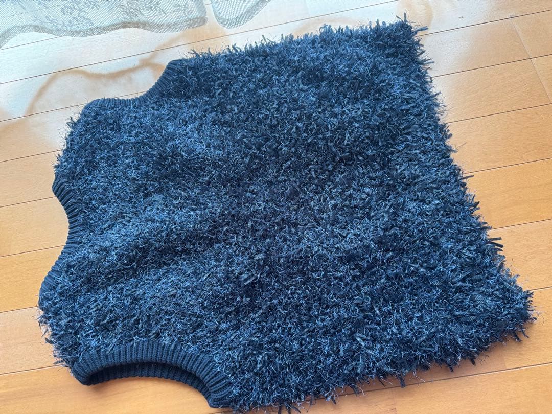 新品　LaTotalite フェザーベスト　フリー　ブルー今季完売