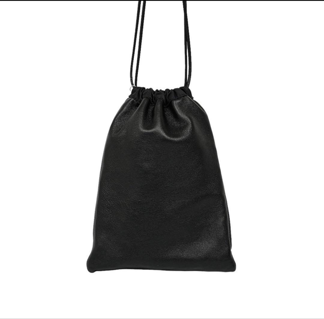 DECI 巾着　レザーリバーシブル　ovy 大藤