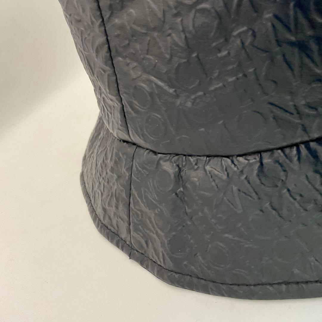 【美品】モンクレール　24SS BUCKET HAT バケハ　総柄　リバーシブル