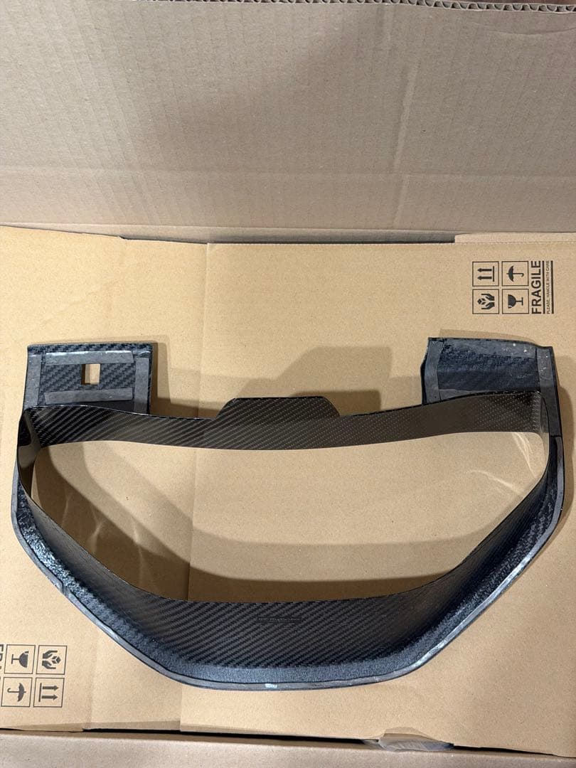 130系マークx カーボンメーターフードカバー