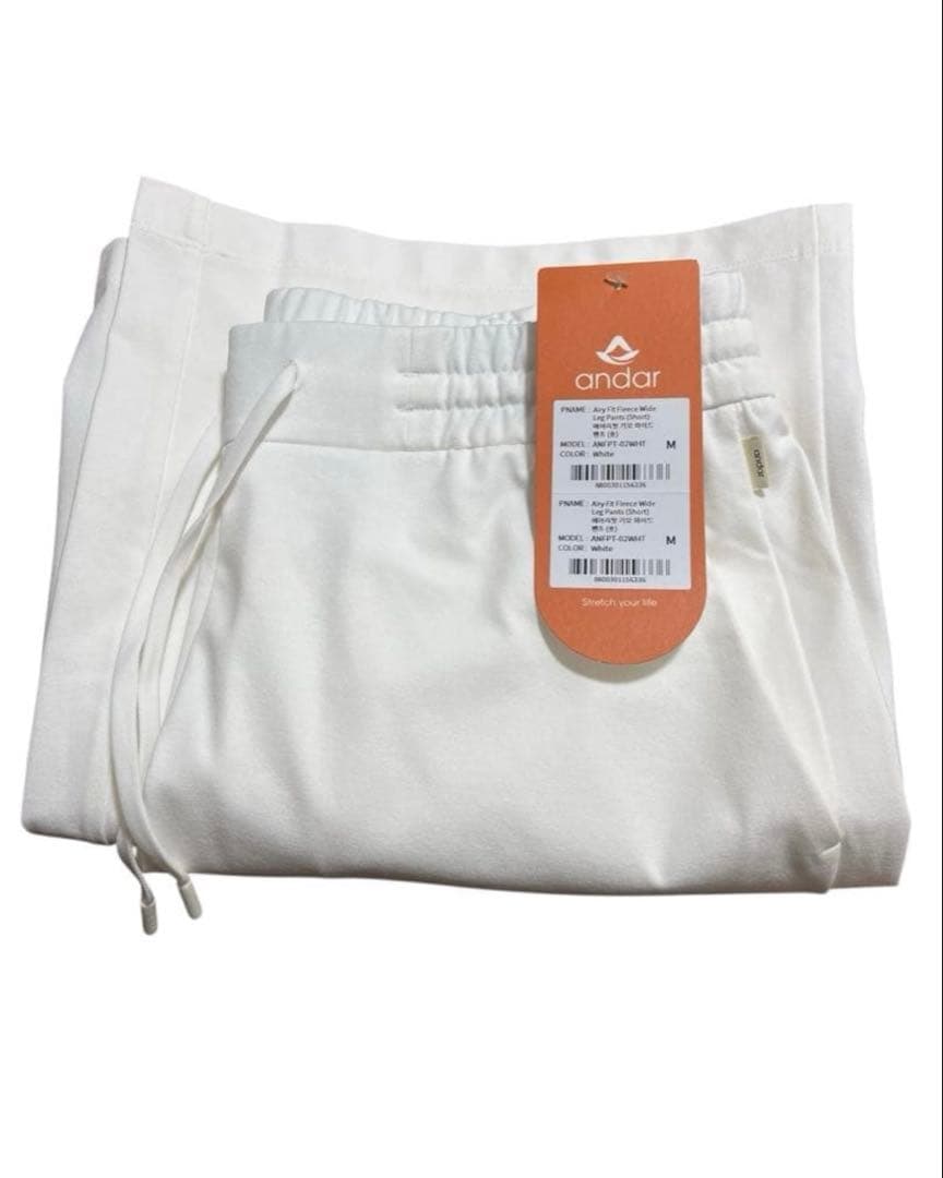 ❤︎限定セール❤︎ 新品未使用　andar Airy Fit 裏起毛ワイドパンツ