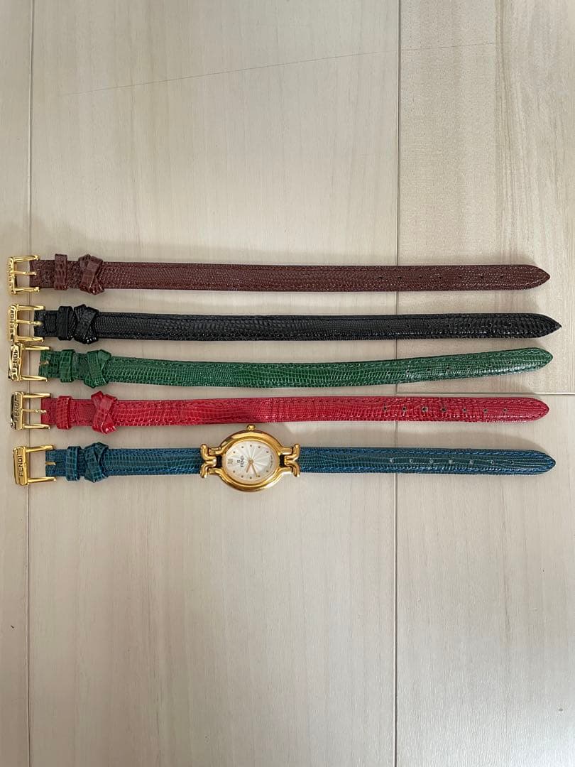 FENDI フェンディ カメレオン 腕時計 ベルト5本セット